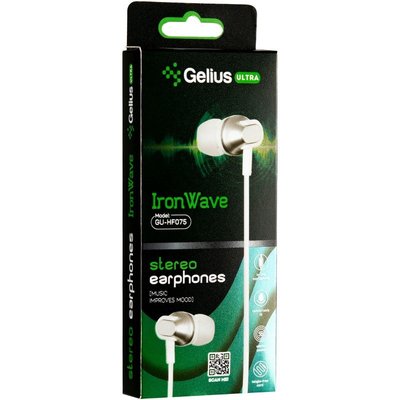 Навушники Gelius Ultra Wave GU-075 White 00071731 фото